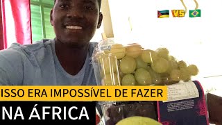 MINHA PRIMEIRA COMPRA DO MÊS MORANDO NO BRASIL  COMO ESTRANGEIRO ISSO É COISA DE RICO NA ÁFRICA [upl. by Arved903]