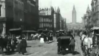 San Franciscos Market Street Over Popular Songs Of The Day 1906 [upl. by Marella]