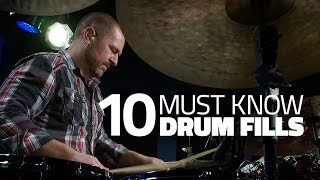 10 Drum Fills Every Drummer Should Know  Stephen Taylor [upl. by Godliman]