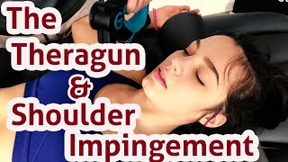 The quotHow Toquot for Shoulder Impingement with the TheraGun [upl. by Bolt781]