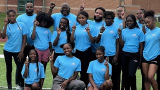 Youngstown Native and NCAA Champion holds youth track amp field camp [upl. by Zellner]