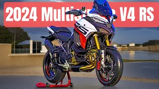 2024 DUCATI MULTISTRADA V4 RS  SPORTIER VERSION OF THE V4 [upl. by Merete]