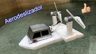 Aerodeslizador Casero fácil de hacer [upl. by Berri]