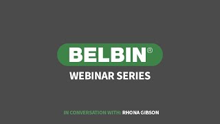 Belbin Team Roles quotIn Conversation withRhona Gibsonquot Belbin 2020 Webinar Series [upl. by Slocum]