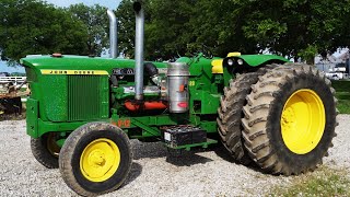 John Deere 5020 with a 12V71 Detroit Diesel [upl. by Parlin426]