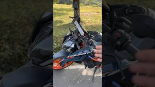 Switch gear quality of KTM Duke 390 Gen 3 shortsfeed shortvideo shortsviral duke390 shorts [upl. by Nemrak110]