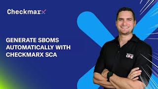 Generate SBOMs Automatically with Checkmarx SCA™ [upl. by Latini]