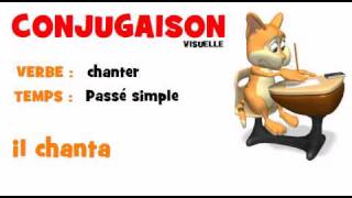 CONJUGAISON  chanter  Passé simple [upl. by Farland]