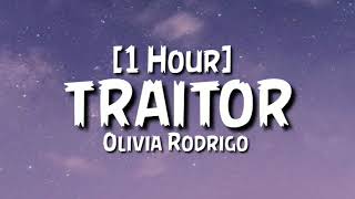 Olivia Rodrigo  traitor 1Hour [upl. by Harmonia]