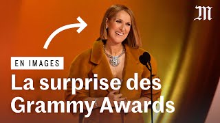 Grammy Awards  surprise de Céline Dion et record de Taylor Swift [upl. by Alhsa]