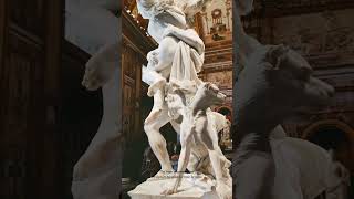 galleria Borghese The rape of proserpina Sculpture by gian lorenzo bernini [upl. by Adigun]