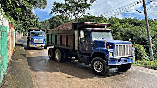 Grenada truckers coming down mount rush quarry Hill S1E8￼￼￼ [upl. by Robin]