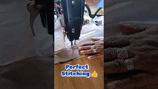 👍learn to perfect stitching sewing machine tips and tricks viralshort youtubeshorts [upl. by Iadrahs]