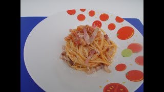 PASTA ALL AMATRICIANA  ricetta genuina  Le ricette di zia Franca [upl. by Hawk291]