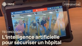 Détecter les armes à lhôpital avec l’IA  Vidéojournal [upl. by Ralfston159]