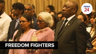 WATCH  Anisha Gordhan remembers growing up in a house with two freedom fighters [upl. by Wolfe676]