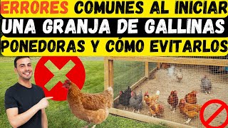 Errores Comunes al Iniciar una Granja de Gallinas ponedoras y Cómo Evitarlos [upl. by Asyram]