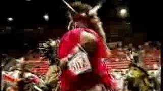 Oklahoma Pow wow Native American Indian Men Dancing 2 [upl. by Johnette]