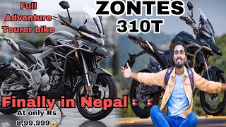 ZONTES 310T Launched In NEPAL PriceReviewUnveilinghakusir283 ajayghimire7722JAGGUV LOGS [upl. by Hauhsoj]