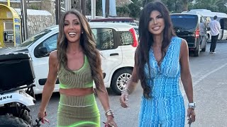 Teresa Giudice Shares Stunning Photos from Her Mykonos Vacation [upl. by Wendalyn]