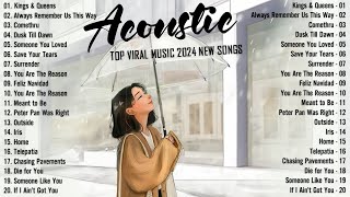 Best Acoustic Songs 2024 💖 Chill English Acoustic Love Songs Cover 💖 Acoustic Songs 2024 Playlist [upl. by Nolyat]