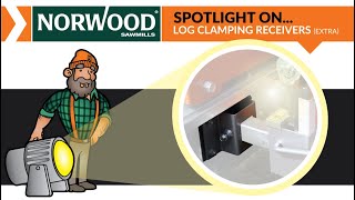 Sawmill SPOTLIGHT on Log Clamping Receivers for the LumberPro HD36 review by Dave Boyt [upl. by Ellerd]