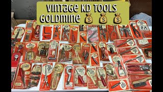 New Old Stock Tool Haul  Vintage KD Tools Goldmine [upl. by Htnamas]