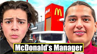 Matan Interviews a McDonalds Manager [upl. by Merril]