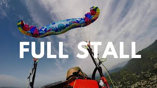 FULL STALL  SIV with Temple Pilots Paragliding [upl. by Angeli]