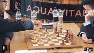 Super GM fight  Vishy Anand vs Ding Liren  Lindores Abbey 2019 Round 2 [upl. by Vano]