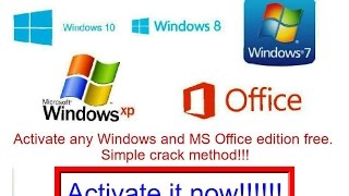 How to Activate Windows 101108187XP Permanently fix  Universal Crack [upl. by Eggett411]