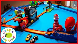 POOL TABLE  HOT WHEELS CITY  AWESOME Cars for Kids [upl. by Engud109]