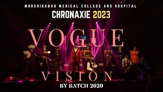 CHRONAXIE 2023 VOGUE VISION  FASHION SHOW BY BATCH 2020 MURSHIDABAD MEDICAL COLLEGE AND HOSPITAL [upl. by Franny583]