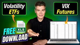 Volatility ETFs amp VIX Futures Data FREE Excel Download [upl. by Mchail]