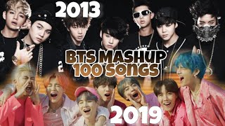 BTS 방탄소년단 100 SONGS MASHUP  Bangtan Mashups [upl. by Koren115]