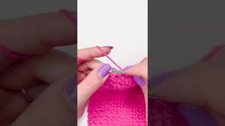 How to Crochet the Modified Moss Stitch Part 4 4 crochet [upl. by Eirena]