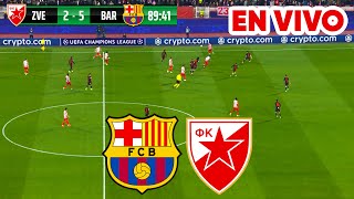 🔴 BARCELONA VS ESTRELLA ROJA PARTIDO EN VIVO  CHAMPIONS LEAGUE  JUEGA LAMINE YAMAL FULL MATCH [upl. by Amol]