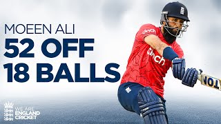 🍿 Moeen Ali Hits Fastest T20I HalfCentury  England v South Africa [upl. by Mera787]