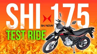 TEST RIDE NOVA SHI 175 EFI E PRIMEIRAS IMPRESSÕES [upl. by Lewes]