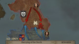 European War 7 Medieval  Harrying of the North  Normal Mode [upl. by Ehc954]