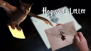 Make Harry Potter Hogwarts letter envelope at homeDIYEasy method [upl. by Fan558]