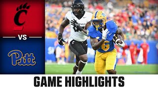 Cincinnati vs Pitt Game Highlights  2023 ACC Football [upl. by Kieran]