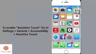 How To Enable Touch Screen Assistive Touch Home Button for iOS 13TechOZO [upl. by Htenywg163]