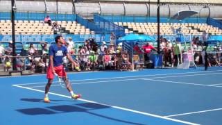 Jo Wilfried Tsonga Serve in Slow Motion [upl. by Netsua251]