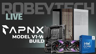 A PC Build Challenge The 2000 APNX V1 W Live Gaming PC Build  Part 2 [upl. by Nnauol349]