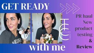 New Product Testing amp Review Get Ready with Me with PR Haul [upl. by Selec]