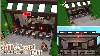 No Gamepass Cottagecore Cafe Bloxburg  16k [upl. by Weaks]