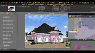 RENDERING WITH ARTLANTIS STUDIO EXTERNAL LIBRARIES  ALL ARTLATIS STUDIO VERSIONS  EASY RENDERING [upl. by Burgwell]