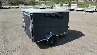 Cargo Mate SSV 5x8 Enclosed Cargo Trailer  AAA Trailer  Howell MI [upl. by Aleinad734]