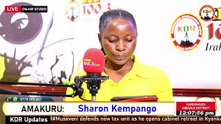 Sharon Kempango anchoring news in Runyoro  Rutooro [upl. by Nevear]